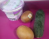 Foto del paso 1 de la receta: Sopa fría de kiwi y pepino