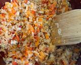 Foto del paso 3 de la receta: Zapallitos rellenos vegetarianos