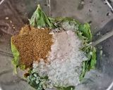 A picture of step 1 of Pudina Shikanji.