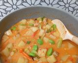 Foto langkah ke 3 dari resep Sayur Besan Khas Betawi.