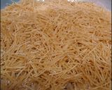 A picture of step 1 of Mithi sewiyan (gurr wali).