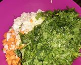 Foto del paso 2 de la receta: Pastel de arroz con espinaca