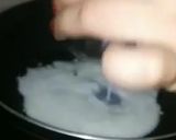 A picture of step 1 of Coconut burfi using milk powder.
