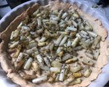 Spárgás francia lepény (quiche) recept fázis 4 fotója