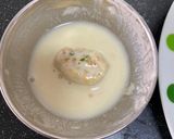 A picture of step 5 of Aloo Bhakarwadi.