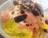 Foto langkah ke 6 dari resep Avocado milky Float toping oreo.