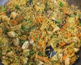 Ázsiai jellegű, csirkés, pirított sárgalencse tészta 🍜 recept fázis 5 fotója