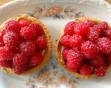 Une image de l'étape 3 de Tartelettes  ou grande tarte framboises du jardin au Cook Expert.