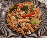 Foto del paso 9 de la receta: Wok de verduras con tofu y gambas