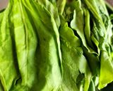 A picture of step 1 of Broccoli Leek Peas Palak Green Pulav.