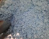 Foto langkah ke 3 dari resep Kue Putu Bunga Telang (dengan Cetakan).