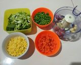 Foto langkah ke 1 dari resep Cha sayur campur.