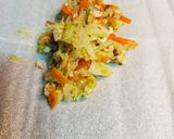 Foto del paso 4 de la receta: Rollitos de verdura y pollo
