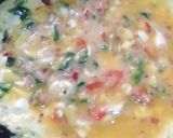 A picture of step 4 of Yummy Omelet😋😋.