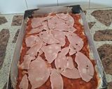 Foto del paso 6 de la receta: Pizza exprés con mortadela y queso