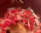 A picture of step 1 of Dum ka Qeema.