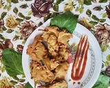 A picture of step 5 of Full Spinach Fritters (JAIN FOOD).