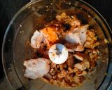 Une image de l'étape 2 de Salade de poulet à tartiner.