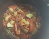 A picture of step 1 of Paneer veg pulao.
