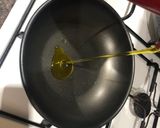 Foto del paso 2 de la receta: Judías verdes salteadas con jamón y filete de pechuga de pollo