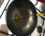 Foto del paso 2 de la receta: Judías verdes salteadas con jamón y filete de pechuga de pollo