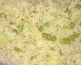 A picture of step 2 of Choliya pulao.