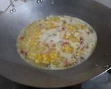 Foto langkah ke 2 dari resep Tumis ikan tongkol jagung daun so.