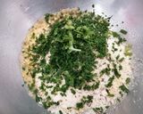 Une image de l'étape 2 de Boulette de courgette au parmesan.