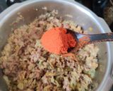 A picture of step 10 of Mutton keema.