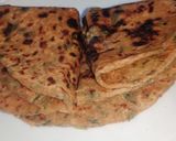 A picture of step 4 of Aloo methi parantha.