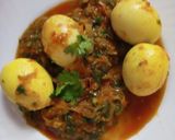 A picture of step 2 of Egg curry.