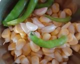 A picture of step 1 of Corn pakoda.