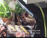 Gambar langkah 7 resipi Banana oatmeal cake.