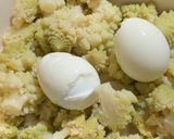 Foto del paso 3 de la receta: Romanescu con bechamel, queso y pesto