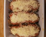 Foto del paso 26 de la receta: Berenjenas rellenas de carne y arroz. Receta de la Abuela Anita