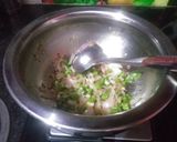 A picture of step 2 of Vegetable kadhi.