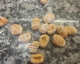 A picture of step 5 of Pumpkin Gnocchi.