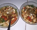 Foto langkah ke 11 dari resep Soto ceker rumahan sederhana.