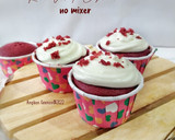 Foto langkah ke 7 dari resep Red Velvet Cupcake (No Mixer).