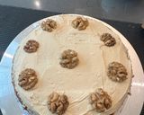 A picture of step 6 of The Worlds Best (MUM) Coffee and Walnut Birthday Cake - Happy 85th :P - Enjoy.