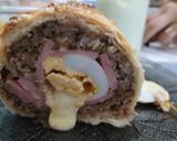 Foto del paso 6 de la receta: Rollo de carne envuelto en masa de hojaldre