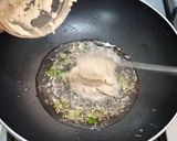 A picture of step 4 of Arvi(taro root)Ka Khatta (curry).
