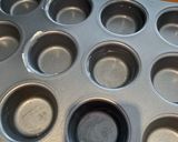 A picture of step 3 of Oven Baked Omelette Muffins - Pancetta, Leek and Broccoli.