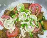 A picture of step 19 of Green Potato Biryani.
