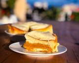 Foto del paso 4 de la receta: Pumpkin Cheesecake 🎃