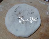 A picture of step 4 of Puran Poli.