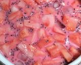 Foto langkah ke 4 dari resep Es Semangka Selasih 🍉.