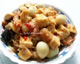 Foto langkah ke 8 dari resep Sambel Goreng NTT (Nugget, Tahu, Telor).