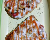 Foto langkah ke 4 dari resep Pizza Roti Tawar.