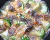 黃金鮮蝦絲瓜湯的食譜步驟3照片